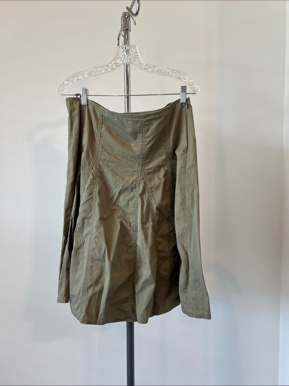 GAP Olive Green A-Line Skirt